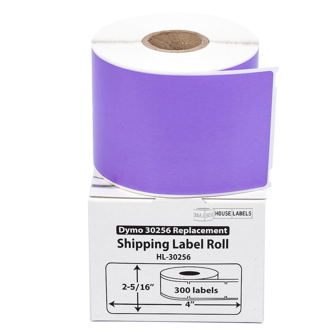 DYMO LW 30256 GIALLO-SEI (6) ROTOLI Di 300-le Etichette Per La - Foto 7