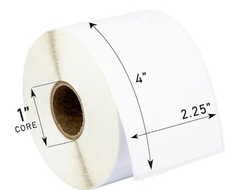 Etichette Termiche Zebra 20 Termiche 4x3 Pollici Per Stampanti Zebra - 500 Etichette/rotolo, Compatibili Con Modelli LP-2442, GK420T, GX420T Rotoli Etichette