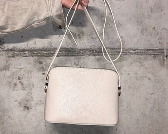 Leather Cross Body Bag - choose from 20 colours