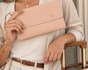 Personalized Travel Organiser - Nude