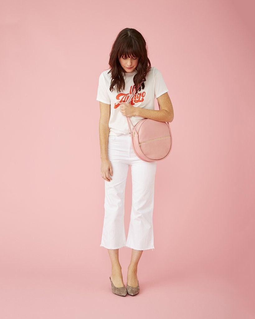 Baggu circle shop purse canvas