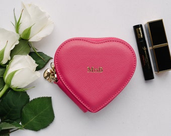 Heart Shaped Purse - Personalised Gift for her