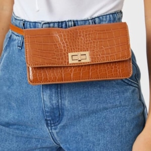 Handy Umhängetasche - Handy und Gürteltasche - Veganes Leder