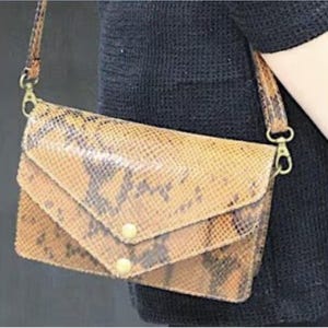 Personalised Real leather Shoulder Bag
