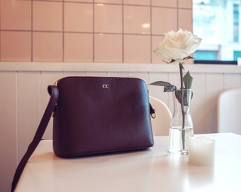 Personalised Leather Cross Body Bag - 18 colours