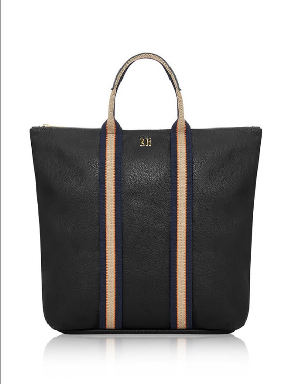 personalised leather tote bags