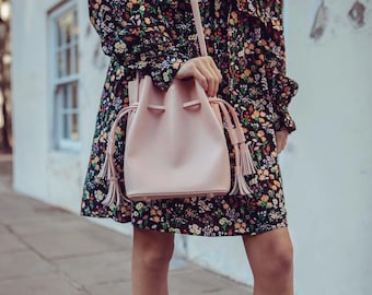 Leather Bucket Bag - SALE