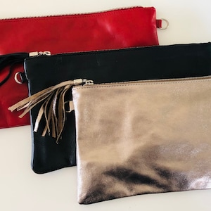 Party Purse - Personalised Leather crossbody pouch