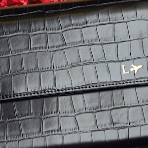 Personalised Leather Travel Wallet - SAMPLE SALE