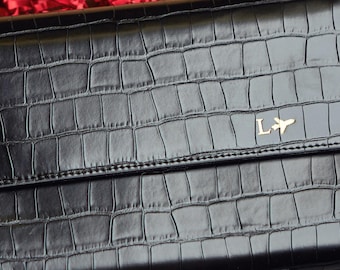 Cartera de viaje de cuero personalizada - VENTA DE MUESTRAS