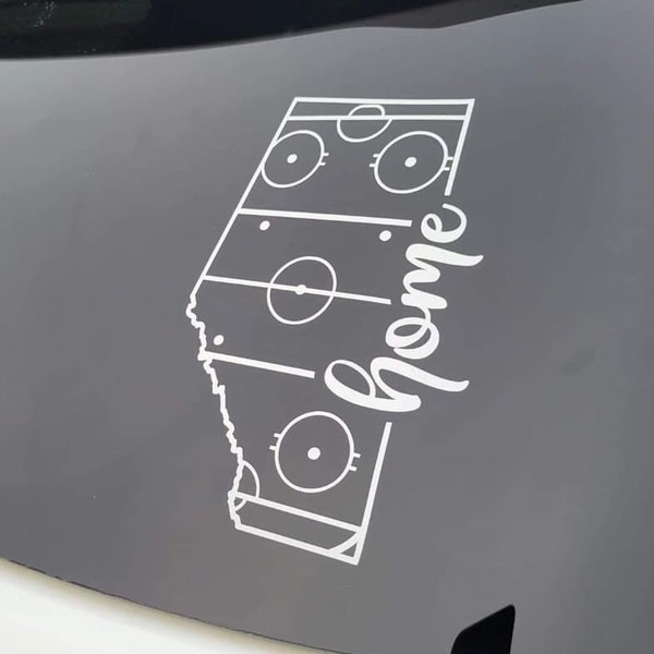 Hockey Wall Decal Etsy Canada