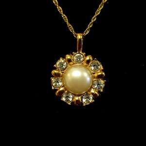 Pearl & Rhinestone Roman Jewelry