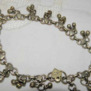 Vintage Handmade Silver Rajasthan Tribal Bracelet