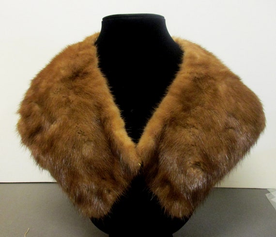 Vintage Fur Collar Wrap - Etsy display picture 1