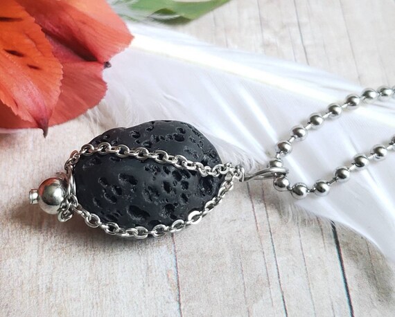 Etsy diffuser necklace discount