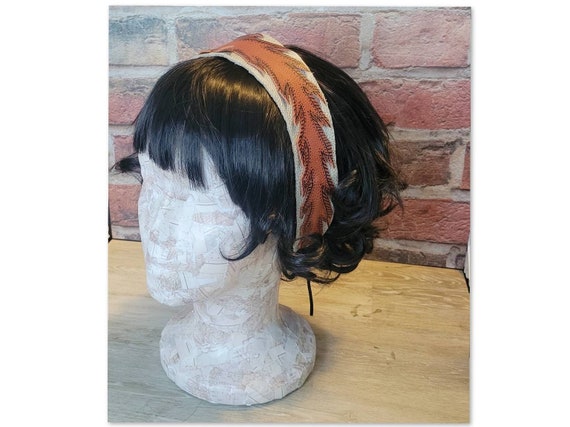 Leather Headband, Boho Headband, Hair Accessory for Curly  display picture 2