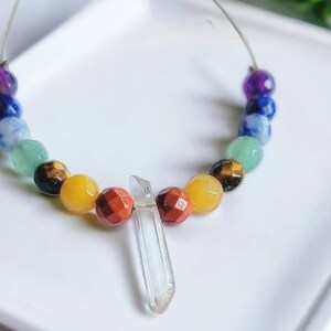 Colorful Chakra Bracelet Best Friend Birthday Gift, Rainbow Pride Bracelet Subtle, Sister to Sister Gift Spiritual Meditation Jewelry Wife