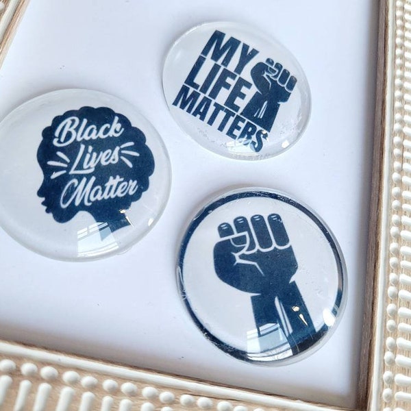 Black Lives Matter Jewelry, BLM Necklace, BLM Barrette, BLM Pin, Blm Brooch, Gift for Activist, Gift for Protestor, Gift for College Student