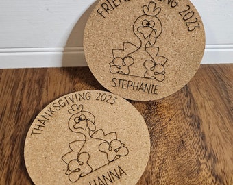 Thanksgiving place card, table names, place settings, Turkey Name Plates