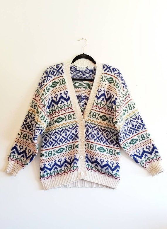 Vintage 1980's 1990's Nordstrom Cardigan