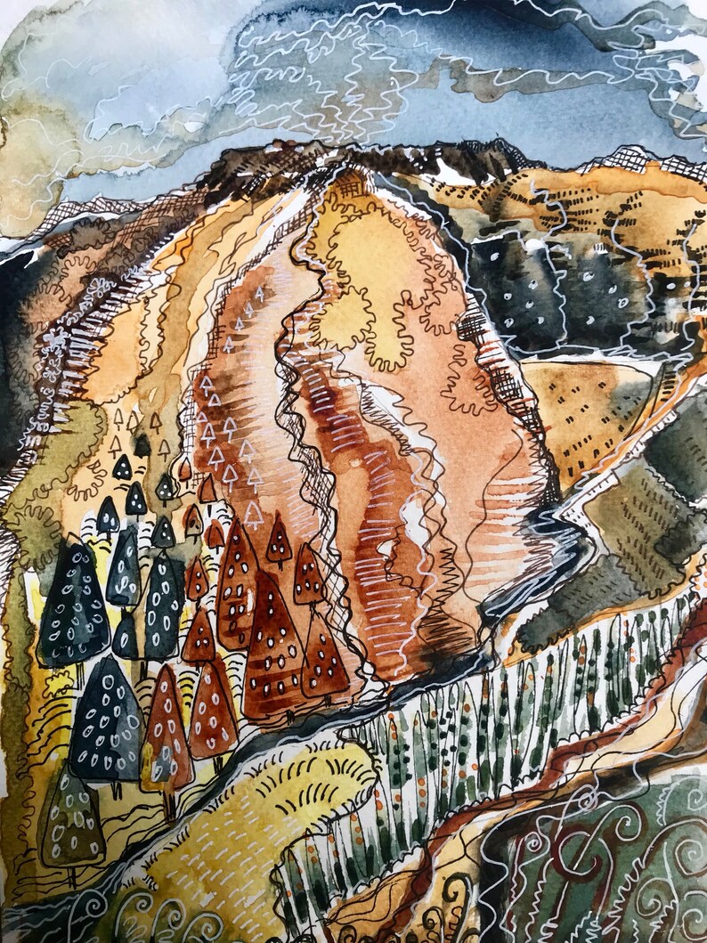Variation 1 Pack of 5 /'Shropshire/' Greeting Cards