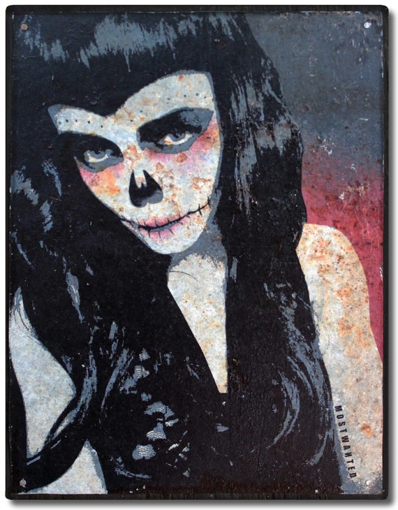Dead Girl Dia De Los Muertos Day Of The Dead Halloween Etsy