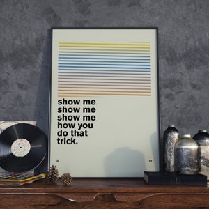 Robert Smith Quote Poster Print, Minimal Art, Home Decor, The Cure Art, Music Wall Art, Typography Print