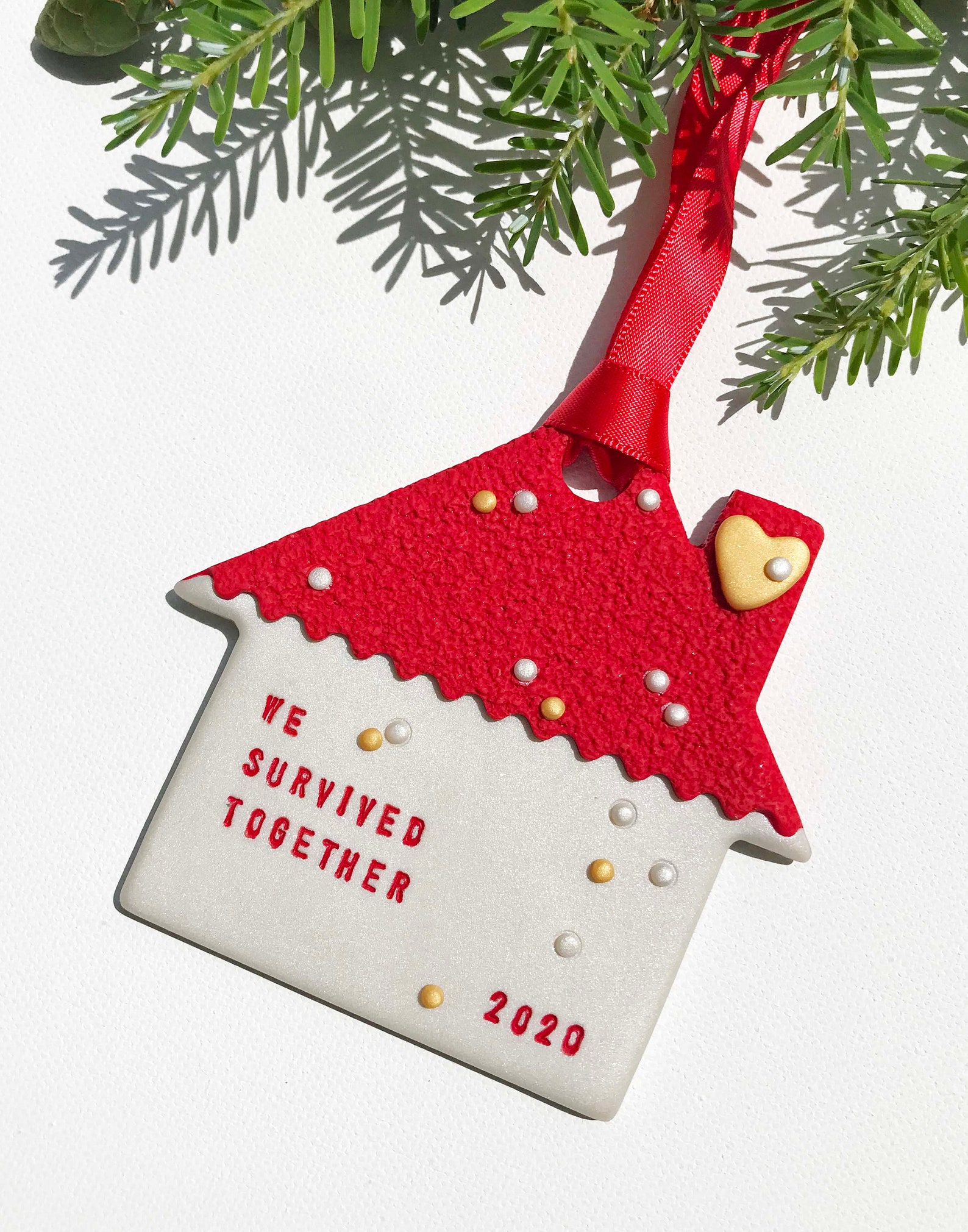 2020 Christmas Family Ornament Isolation Quarantine Gift Etsy