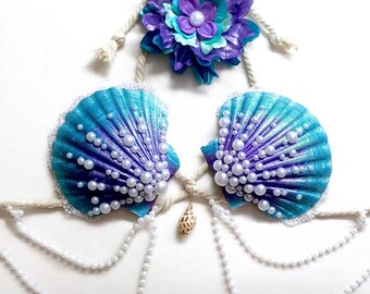 purple shell bikini top