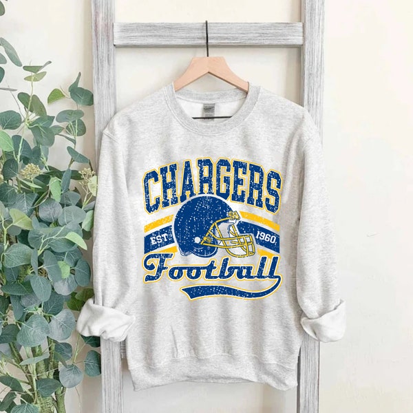 Vintage 90s Chargers Football Est 1960 Png, Chargers Football Est 1960 Png, Chargers Football Fan Png, Chargers Fan Png, Chargers Png