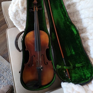 Exceptionally beautiful old German Stradivarius copy, approx