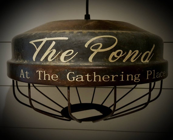 Chicken Feeder Lightrestoration Hardwareindustrial Etsy