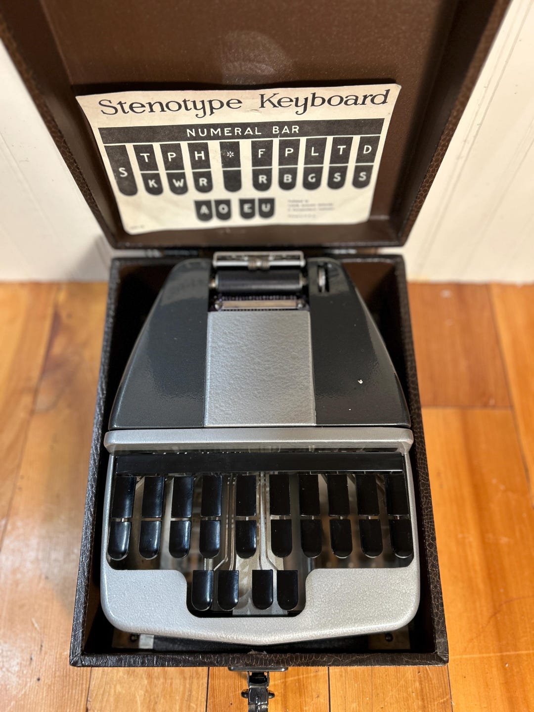 RARE 1949 La Salle Stenotype Machine With Alligator Case With Manual - Etsy