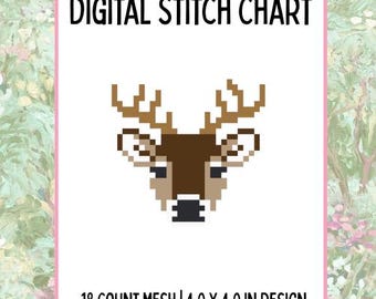 Deer Digital Stitch Chart