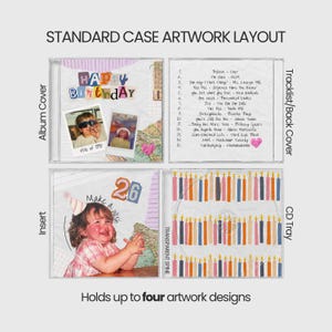 Custom CD Mixtape: Personalized Playlist + Artwork, Up to 80 Minutes of Music