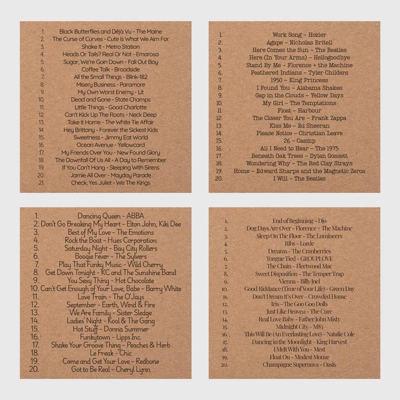 Custom CD Mixtape: Your Printed Tracklist + Personalized Playlist up to ...