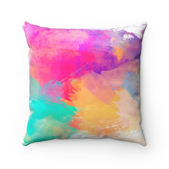Abstract Decorative Pillows Aesthetic Throw Pillows With Etsy