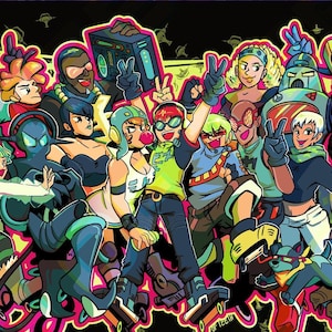 Jet Set Radio Future-print Sweden