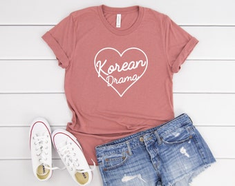 Korean Drama T-Shirt, K-Drama T-Shirt, Korean Drama Lovers Gift, South Korea, Korea T-Shirt, Kawaii