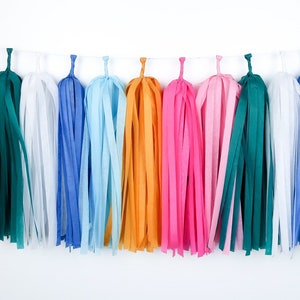 Llama Tassel Garland - Fiesta Party - Baby Shower - Birthday Party - Luau - High Chair Banner - Bunting - Bachelorette