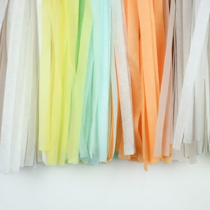 Beach Daze Tassel Garland Surf Party Birthday Party Big One Neutral Summer Dazed Engaged Retro Boho Groovy image 2