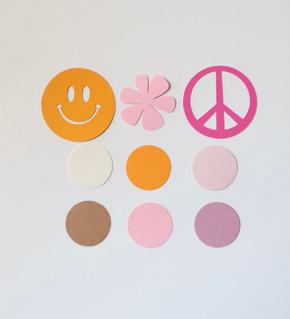 Groovy Flower Confetti - 60's 70's Hippie Boho Party Decorations