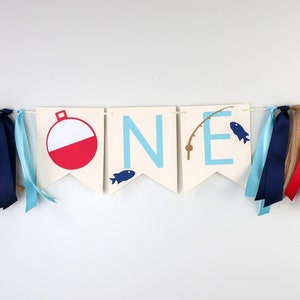 O-Fish-Ally One High Chair Banner - The Big One Fish Party - Fishing Birthday - Gone Fishin - O fish ally First Birthday - Bobber