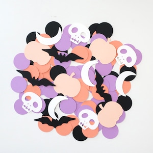 Little Boo Spooky Confetti - Happy BOOday - Two Spooky - Purple - Spooky Vibes - Ghoul - Halloween - First Birthday - Party Comfetti