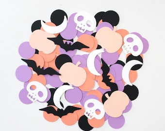 Little Boo Spooky Confetti - Happy BOOday - Two Spooky - Purple - Spooky Vibes - Ghoul - Halloween - First Birthday - Party Comfetti