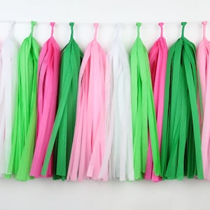 Pink Hole in One Tassel Garland - Girl Golf Party Decor - First Par-Tee Birthday - Thirtee Fortee Par-Tee - Golf Theme Decorations