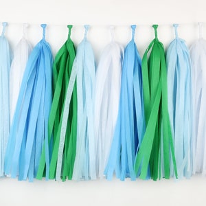 Golf Tassel Garland - Hole in One First Birthday - Par-Tee Decor - Golf Baby Shower - Golf Party Decor - Diapers & Drivers - Golf Theme