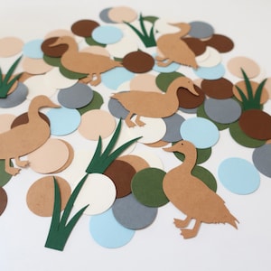 One Lucky Duck Confetti Duck Party Lucky Duck Party Mallard Duck Hunting image 6