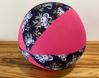 BALLOON BALL Cover, Koala Pink, Educational Toy, Pool Ball, Special Needs, Sensory Play, Indoor Outdoor Ball, Beach Ball, Travel Toy