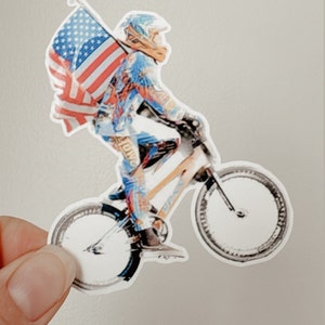 Personalizowane naklejki BMX, Naklejki na zamówienie, Naklejki wodoodporne, Naklejki dla sportowców, Naklejki wycinane